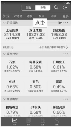 2.2 手机APP看盘——通达信