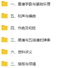 音乐入门教程《宋大叔教音乐》视频+文档教程合集[MP4/TXT/19.60GB]百度云网盘下载