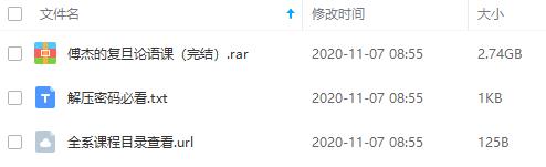 《复旦名师傅杰的《论语》课》百度云网盘资源分享下载[MP3/PDF/2.74GB]