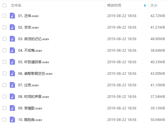 周传雄(小刚)22张专辑WAV格式无损音质歌曲合集百度云网盘下载