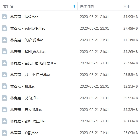林宥嘉29张专辑/EP歌曲合集打包[MP3/FLAC/3.89GB]百度云网盘下载