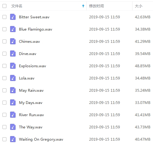 窦靖童无损歌曲精选11首[WAV/435.09MB]百度云网盘下载