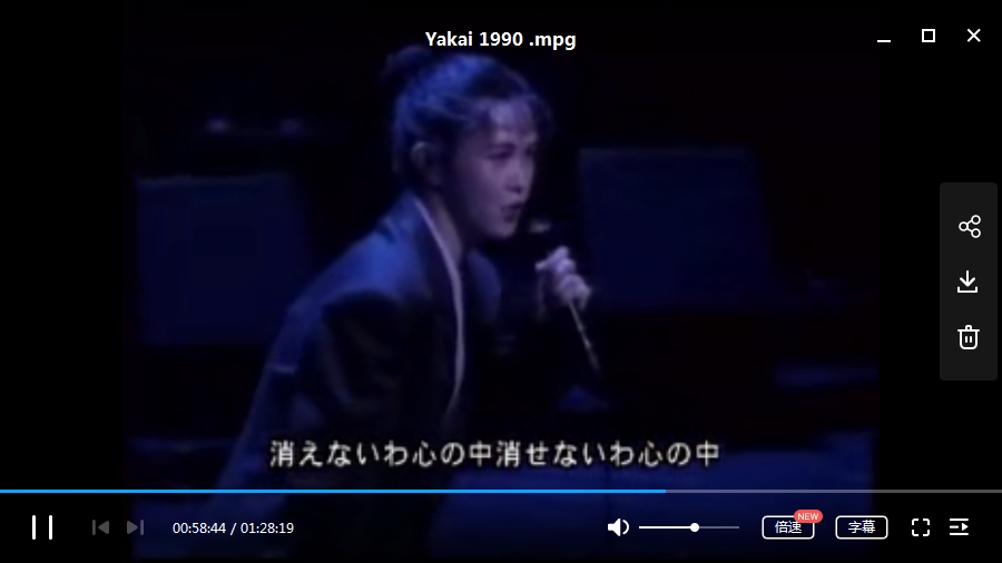 中岛美雪《夜会1990》演唱会[MPG/542.83MB]百度云网盘下载