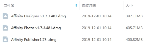 绘画设计修图排版软件《Affinity Photo+Designer+Publisher 1.7.3》Win/Mac破解版[EXE/2.27GB]百度云网盘下载