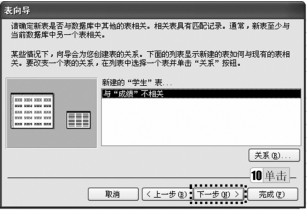 图2-32 “表向导”对话框5