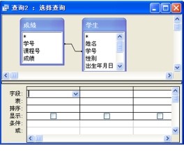 图3-16 添加表后的视图