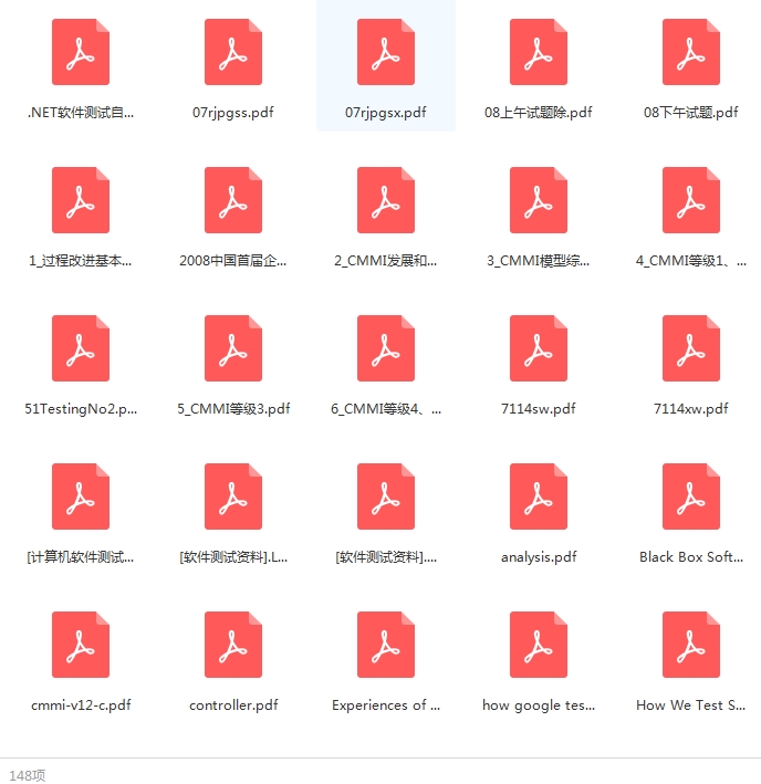 软件测试可用学习电子书148本合集[PDF/577.39MB]百度云网盘下载