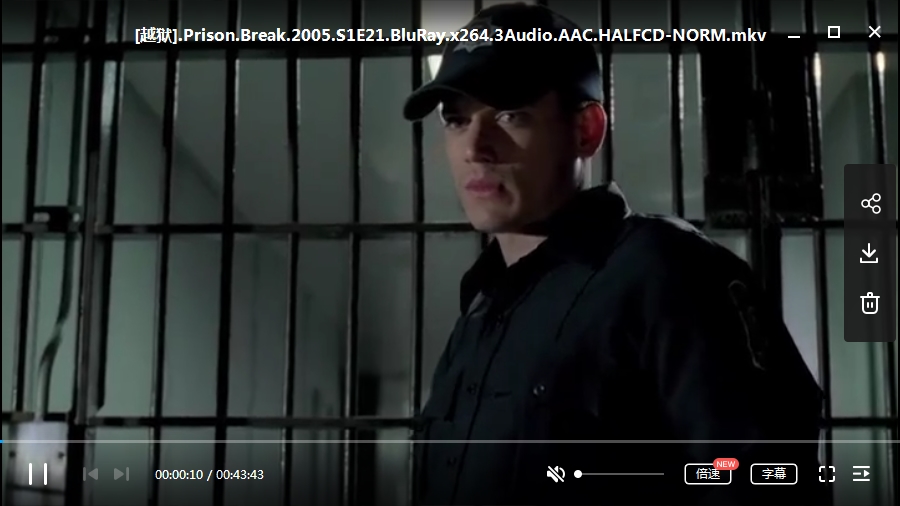 越狱(Prison Break)第1-5季全88集含最后一越[MKV/RMVB/MP4/21.52GB]百度云网下载