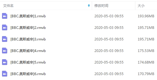 BBC纪录片《奥斯维辛集中营》视频6集英语中字[RMVB/1.08GB]百度云网盘下载
