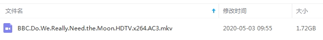 BBC纪录片《我们真的需要月亮吗》视频英语中字[MKV/1.72GB]百度云网盘下载