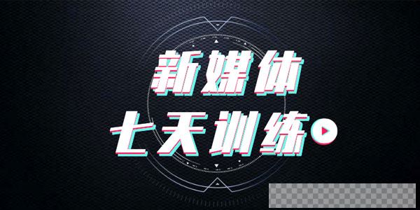 爱豆-新媒体七天特训营实战课程视频[MP4/3.73GB]百度云网盘下载