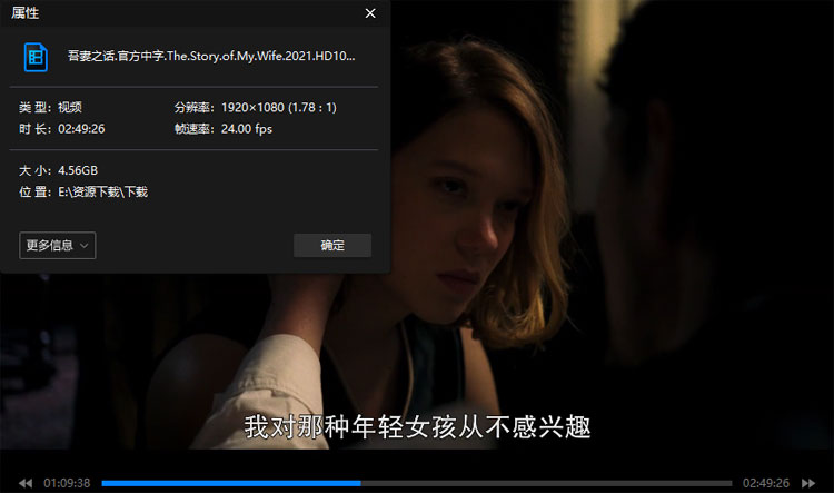 《吾妻之话》爱情电影超清1080P百度云网盘下载
