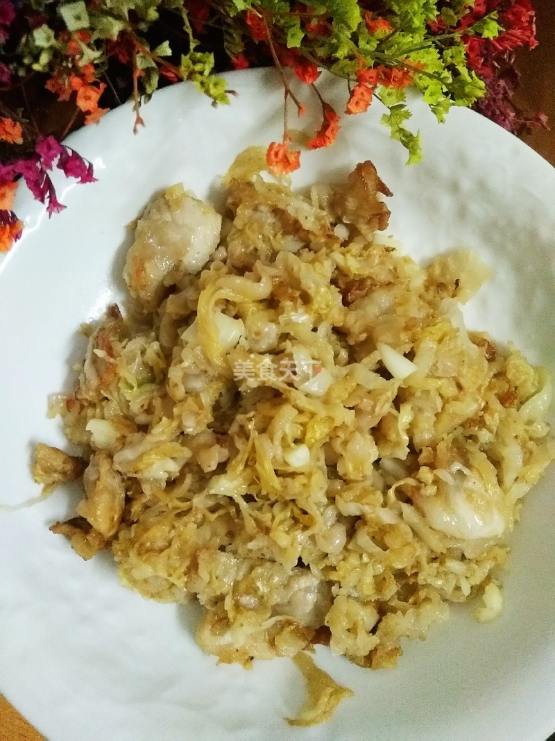 酸菜炒肉的做法