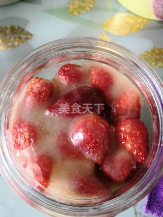 甜蜜小食～蜜渍草莓的做法步骤：4
