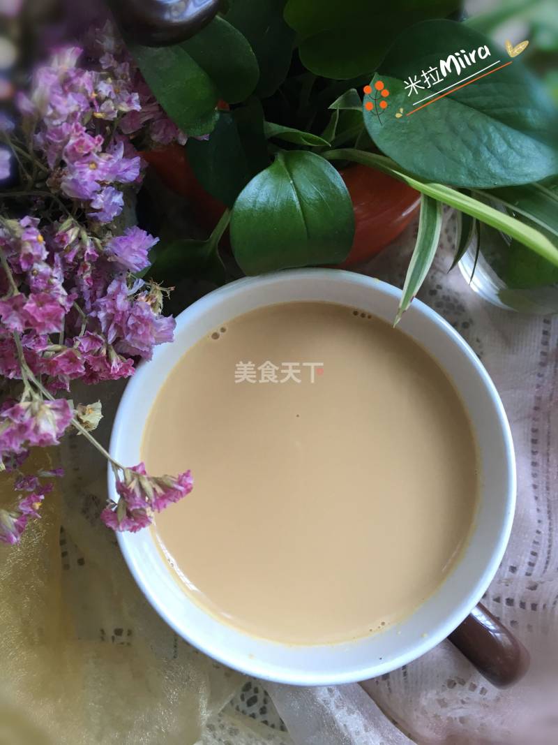 玫瑰蜂蜜奶茶的做法