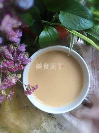 玫瑰蜂蜜奶茶的做法步骤：12